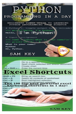 Python Programming In A Day & Excel Shortcuts-cover