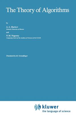 The Theory of Algorithms-cover