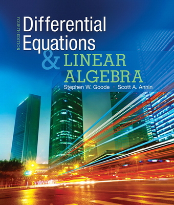 Differential Equations and Linear Algebra-cover