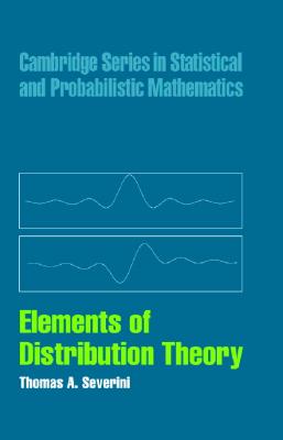 Elements of Distribution Theory-cover