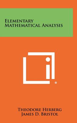 Elementary Mathematical Analysis-cover