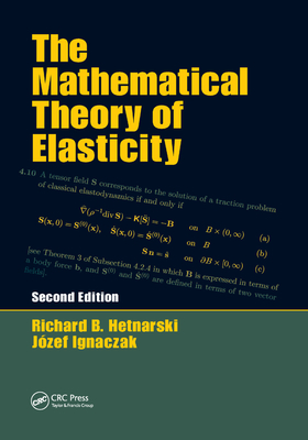 The Mathematical Theory of Elasticity-cover