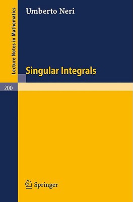 Singular Integrals-cover