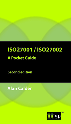 ISO27001/ISO27002 a Pocket Guide - Second Edition: 2013-cover