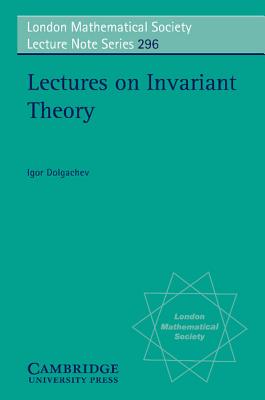 Lectures on Invariant Theory-cover