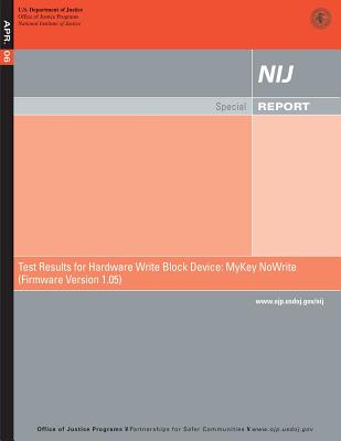 Test Results for Hardware Write Block Device: MyKey NoWrite (Firmware Version 1.05)-cover