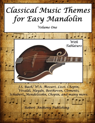 Classical Music Themes for Easy Mandolin Volume One-cover