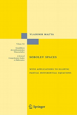 Sobolev Spaces: With Applications to Elliptic Partial Differential Equations-cover