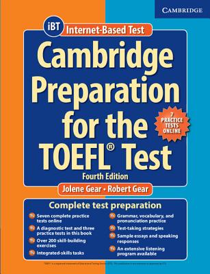 Cambridge Preparation for the TOEFL Test Book with Online Practice Tests and Audio CDs (8) Pack-cover