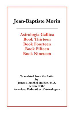 Astrologia Gallica Books 13, 14, 15, 19-cover