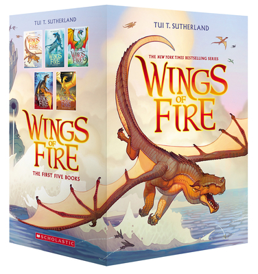 Wings of Fire Boxset, Books 1-5 (Wings of Fire)-cover