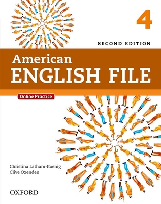 American English File Second Edition: Level 4 Student Book: With Online Practice-cover