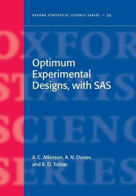 Optimum Experimental Designs, with SAS-cover