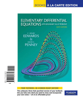 Elementary Differential Equations with Boundary Value Problems-cover