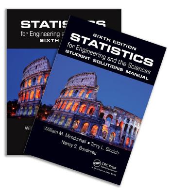 Statistics for Engineering and the Sciences, Sixth Edition, Textbook and Student Solutions Manual-cover