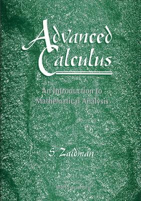 Advanced Calculus, an Introduction to Mathematical Analysis-cover