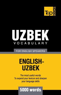 Uzbek vocabulary for English speakers - 5000 words-cover