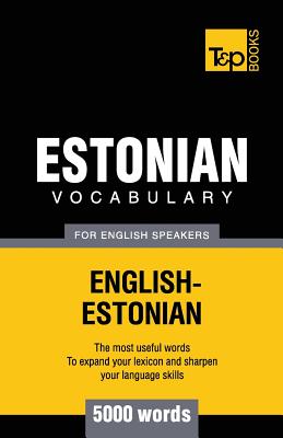 Estonian vocabulary for English speakers - 5000 words-cover