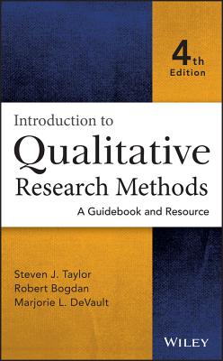Introduction to Qualitative Research Methods 4/e-cover