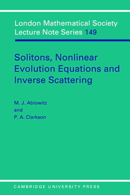 Solitons, Nonlinear Evolution Equations and Inverse Scattering-cover