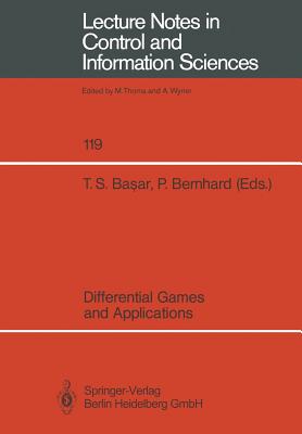 Differential Games and Applications-cover