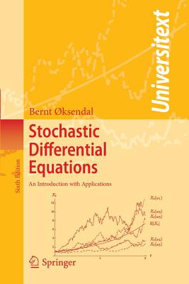 Stochastic Differential Equations: An Introduction with Applications-cover