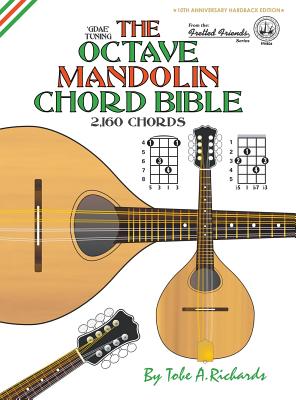 The Octave Mandolin Chord Bible: GDAE Standard Tuning 2,160 Chords-cover