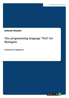 The Programming Language Perl for Biologists-cover