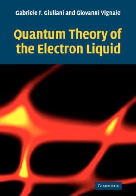 Quantum Theory of the Electron Liquid-cover