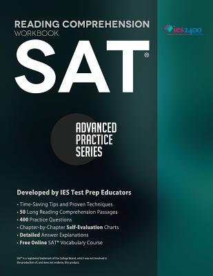 SAT Reading Comprehension Workbook: Advanced Practice Series-cover
