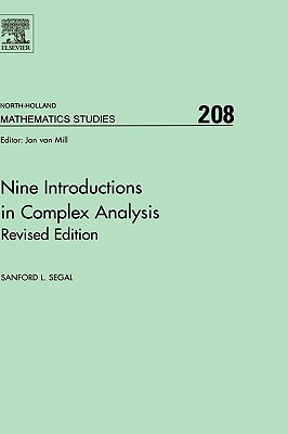 Nine Introductions in Complex Analysis - Revised Edition: Volume 208-cover