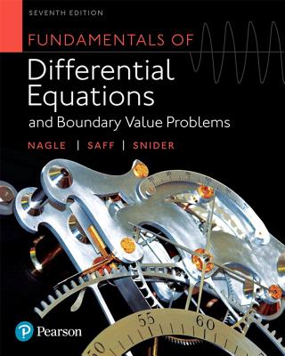 Fundamentals of Differential Equations and Boundary Value Problems Plus Mylab Math with Pearson Etext -- 24-Month Access Card Package [With Access Cod-cover