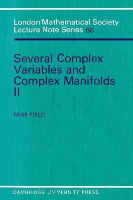 Several Complex Variables and Complex Manifolds II-cover