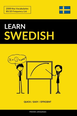 Learn Swedish - Quick / Easy / Efficient: 2000 Key Vocabularies-cover