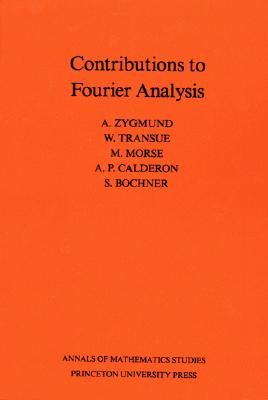 Contributions to Fourier Analysis-cover