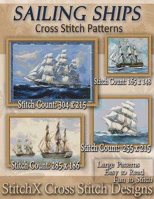 Sailing Ships Cross Stitch Patterns-cover
