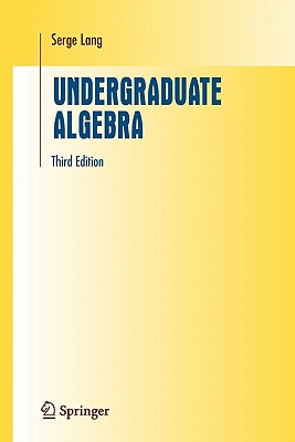 Undergraduate Algebra-cover