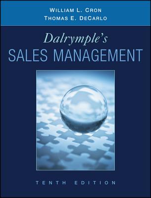Dalrymple's Sales Management: Concepts and Cases-cover