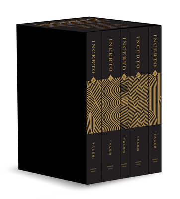 Incerto (Deluxe Edition): Fooled by Randomness, the Black Swan, the Bed of Procrustes, Antifragile, Skin in the Game-cover