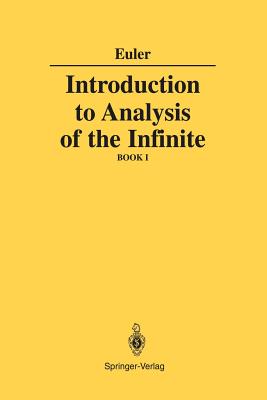 Introduction to Analysis of the Infinite: Book I-cover