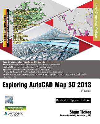 Exploring AutoCAD Map 3D 2018-cover