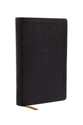 Nrsv, Catholic Bible, Gift Edition, Leathersoft, Black, Comfort Print: Holy Bible-cover