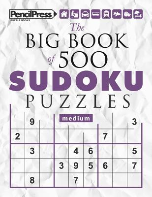 The Big Book of 500 Sudoku Puzzles Medium (with answers)-cover