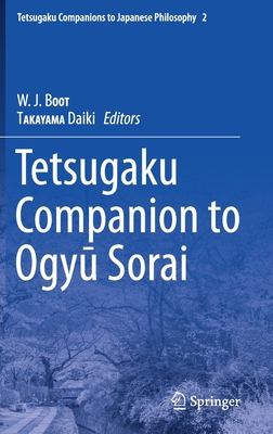 Tetsugaku Companion to Ogyu Sorai-cover