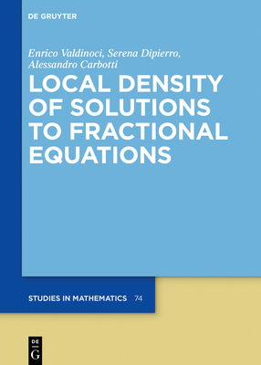 Local Density of Solutions to Fractional Equations-cover