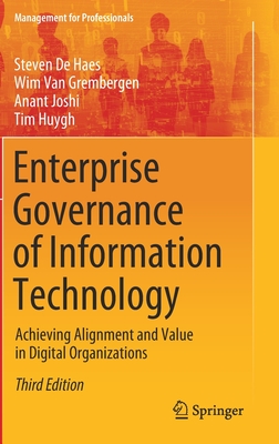 Enterprise Governance of Information Technology: Achieving Alignment and Value in Digital Organizations-cover