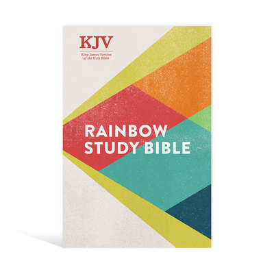 KJV Rainbow Study Bible, Hardcover-cover
