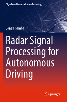 Radar Signal Processing for Autonomous Driving-cover