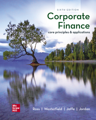 Loose-Leaf Corporate Finance: Core Principles and Applications-cover
