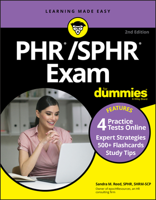 Phr/Sphr Exam for Dummies with Online Practice-cover